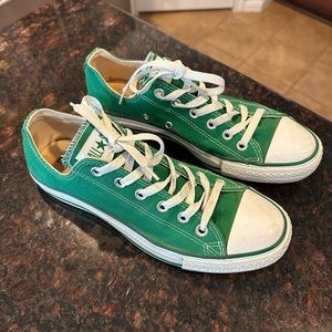 Green Chuck Taylor Low Top Converse All Star